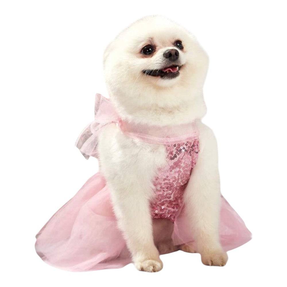 Vestido Tutu y Lentejuela Rosa XS - AniMALL