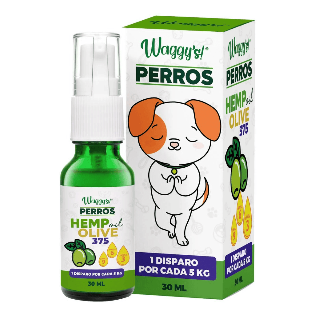 Waggys Olive Aceite Relajante para Perro 375 Mg - AniMALL