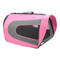Fancy Pets Transportadora con Visera Intermedia Rosa