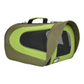Fancy Pets Transportadora con Visera Verde Olivo Chica