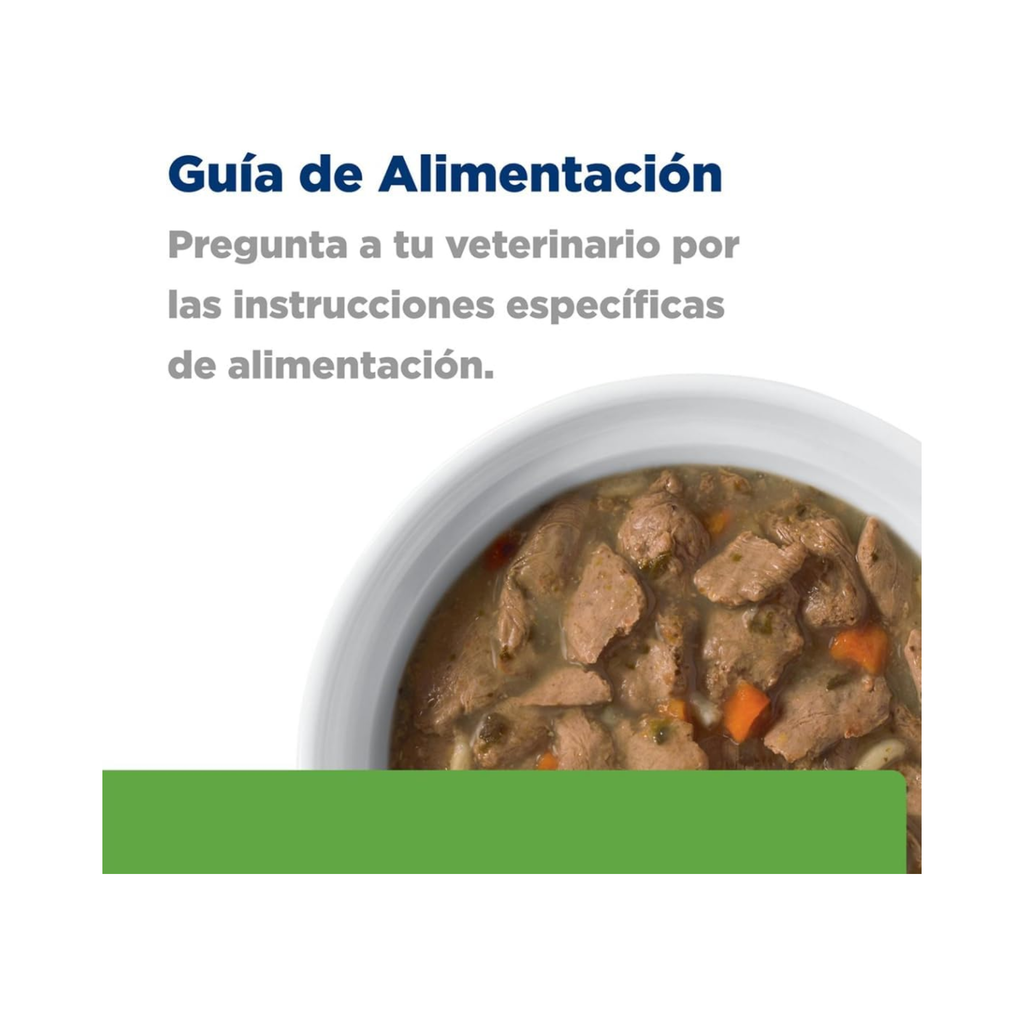 12 Latas Hill's Prescription Diet alimento húmedo para perro adulto Metabolic mas Mobility, sabor atún y vegetales, 354g