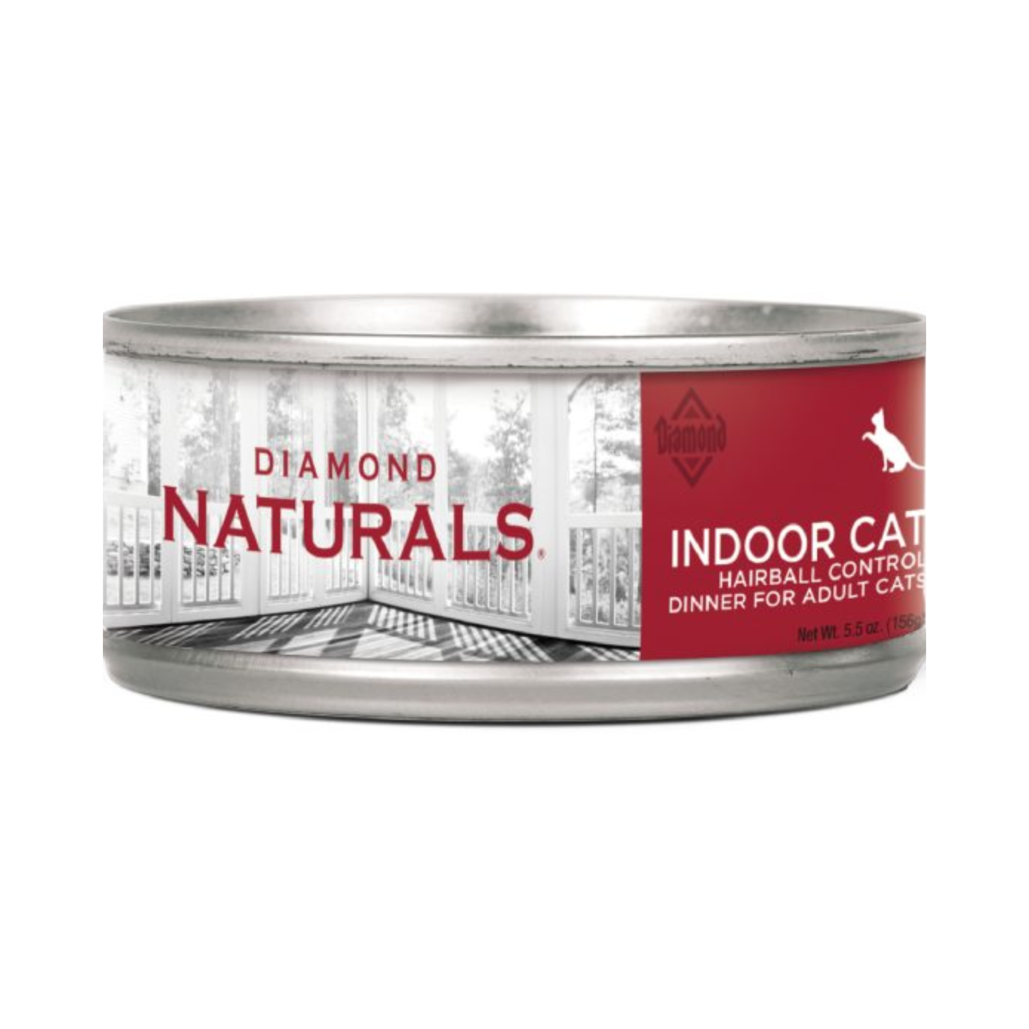 1 Lata Diamond Naturals Indoor Cat Hairball Control 156 g