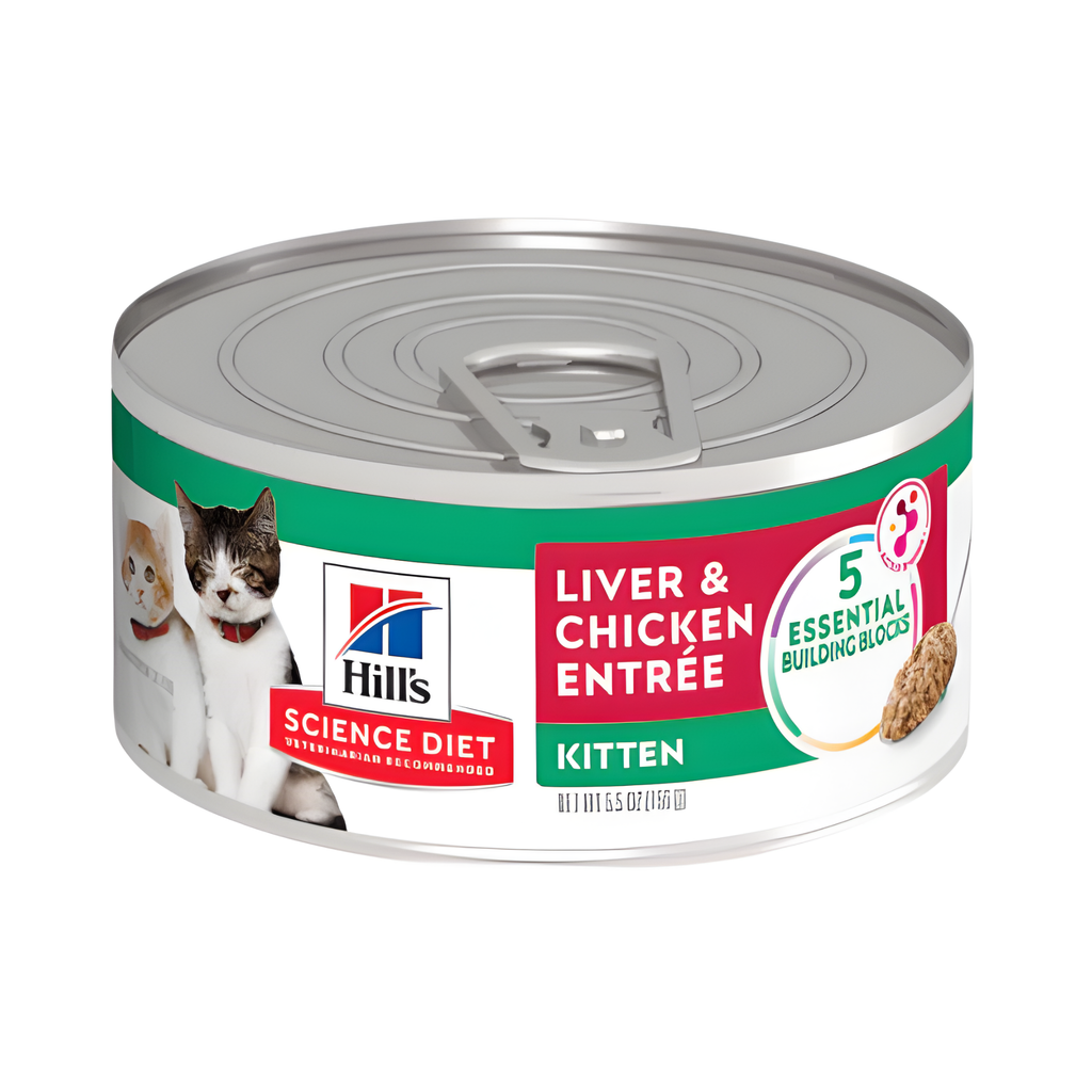 1 Lata Hill's Science Diet Kitten Alimento Húmedo para Gatitos 156g