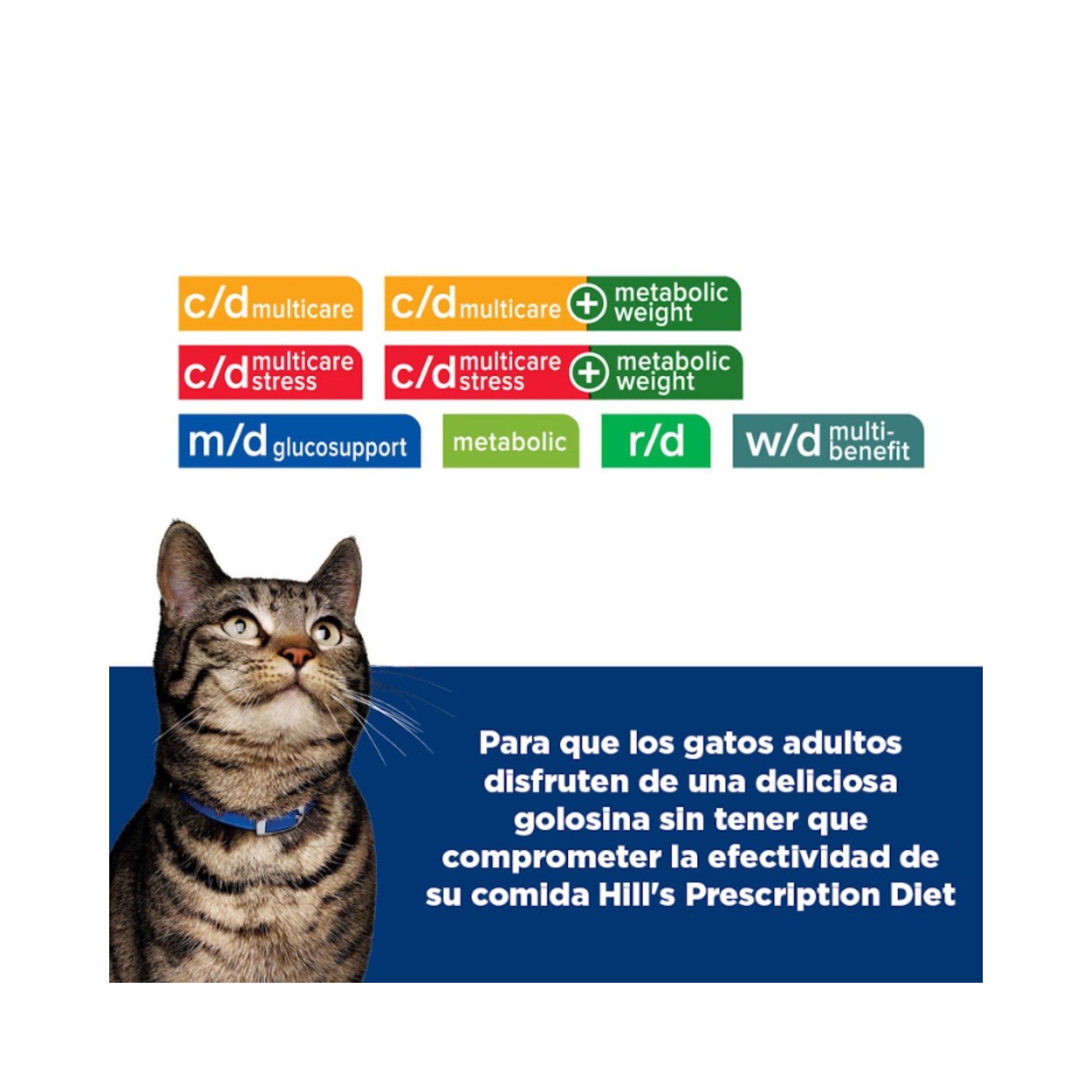 1 Premio Hill's Prescription Diet Premios Metabolic Control de Peso para gatos 2.5 oz