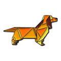 Pin para AniMallover de Dachshund Geométrico