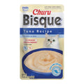 Churu Bisque 6 Pack Premios para Gato Sabor Atún, Puré Cremoso Bajo en Calorías