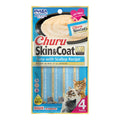 Churu Premio para Gato Skin and Coat Atún con Vieiras 4 tubos de 14 Gr c/u