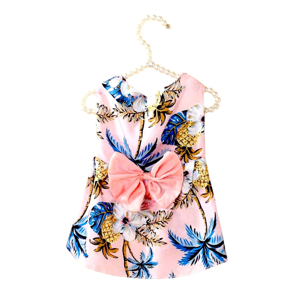 Vestido Palmeras Primavera Verano S