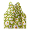 Vestido Verde Margaritas Primavera Verano L