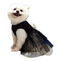 Vestido de Noche Negro con Moño L - AniMALL