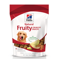 5 Hill's Natural Fruity Crunchy Snacks, premios para perro con manzana y avena para perro 230g - AniMALL