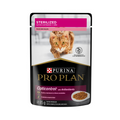 Pro Plan Gato Adulto Esterilizado, 24 pouches de alimento húmedo 85 g