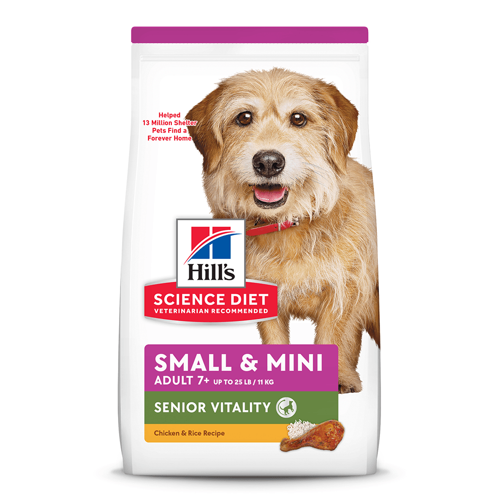 Hill's Science Diet Small & Mini Senior Vitality alimento para perro senior raza pequena y mini