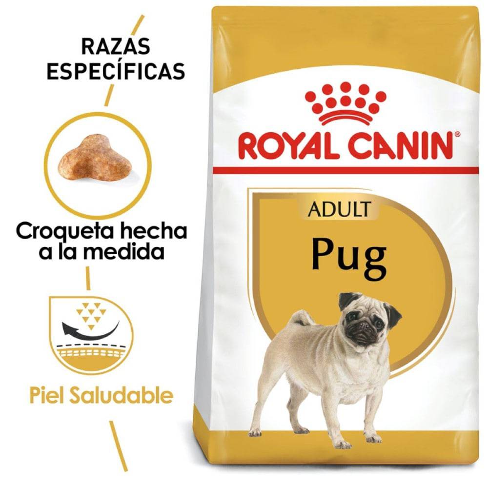 croquetas para perro pug