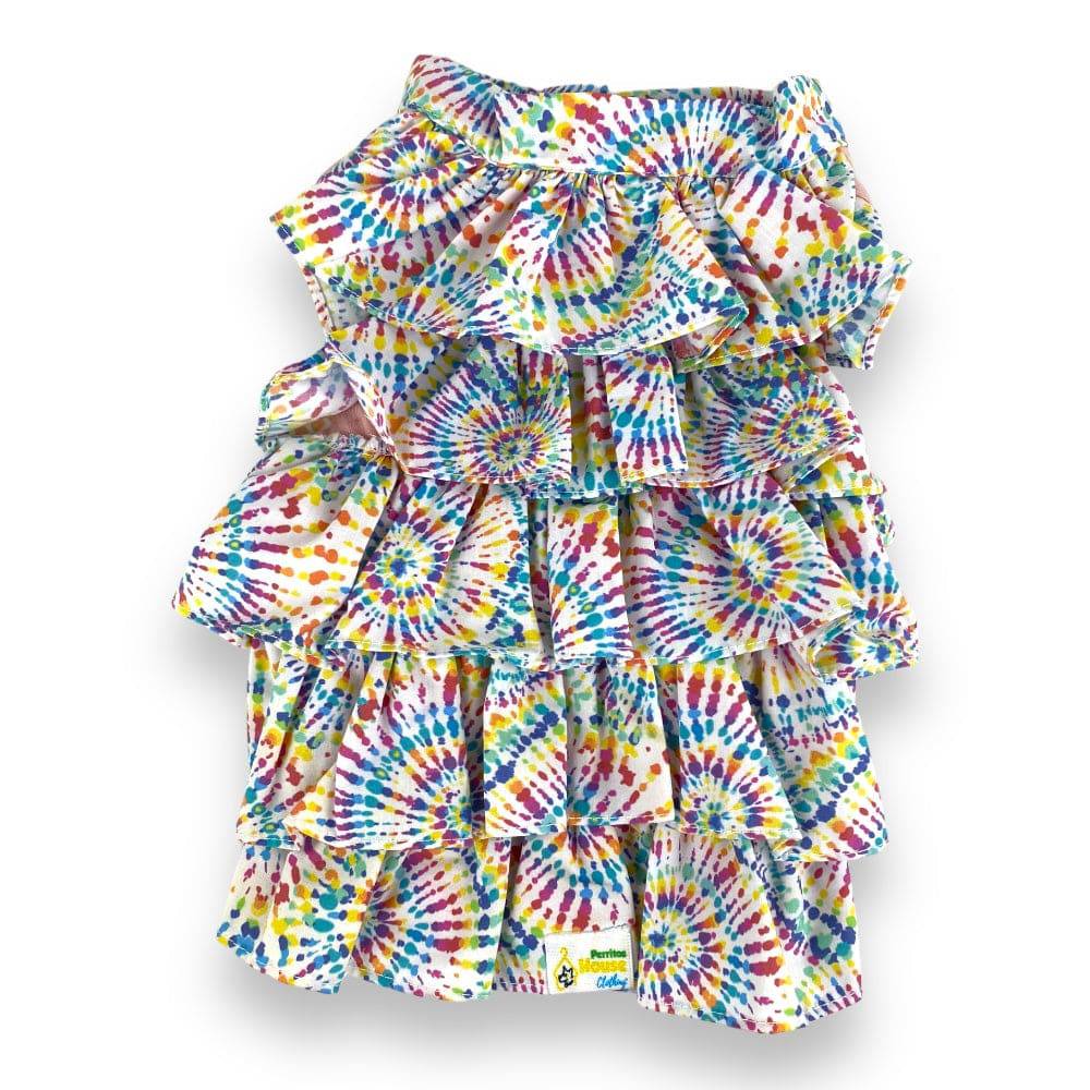 Vestido Macarena Arcoíris Talla 3 - AniMALL