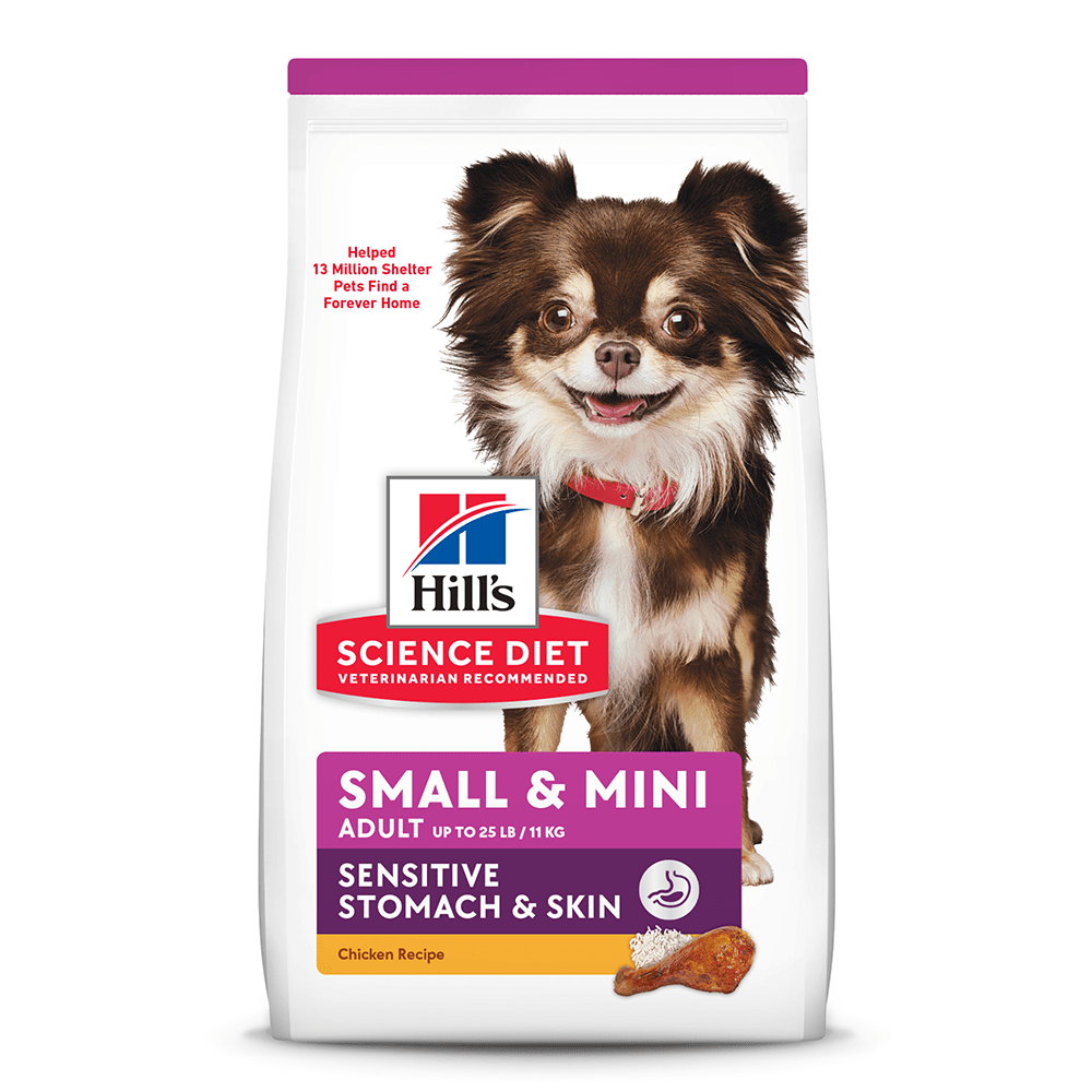Hill's SD Small & Mini Sensitive Skin & Stomach alimento perro adulto raza pequeña y mini piel y estómago sensibles 6.8Kg - AniMALL