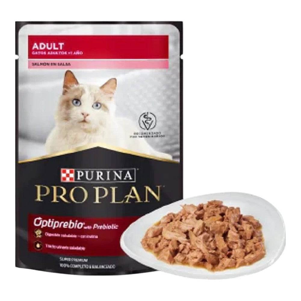 Caja de 24 pouches Pro Plan Gato Adulto Salmón 85 g