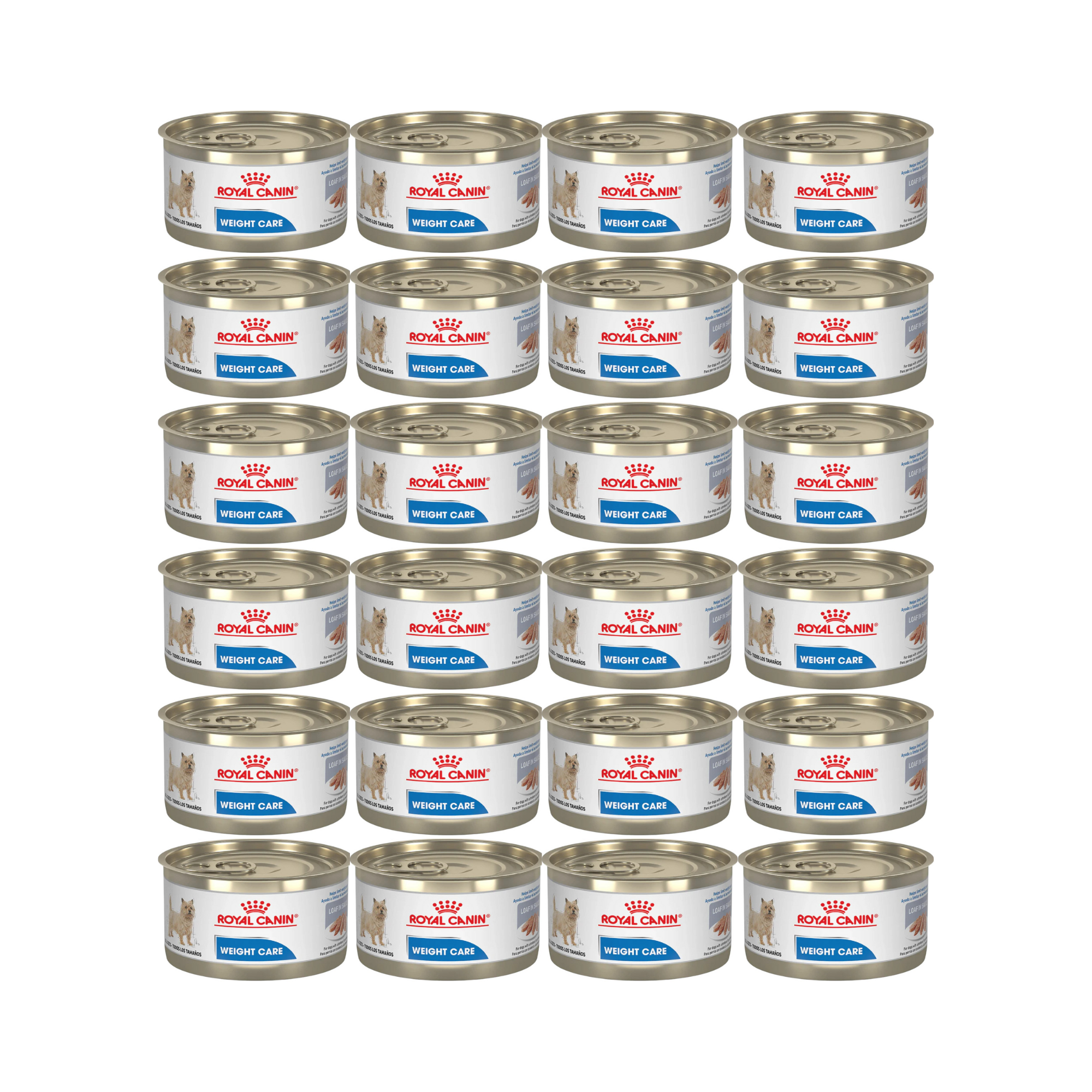 24 Lata Royal Canin Weight Care Alimento Húmedo para Perro Adulto Control de Peso 150 g