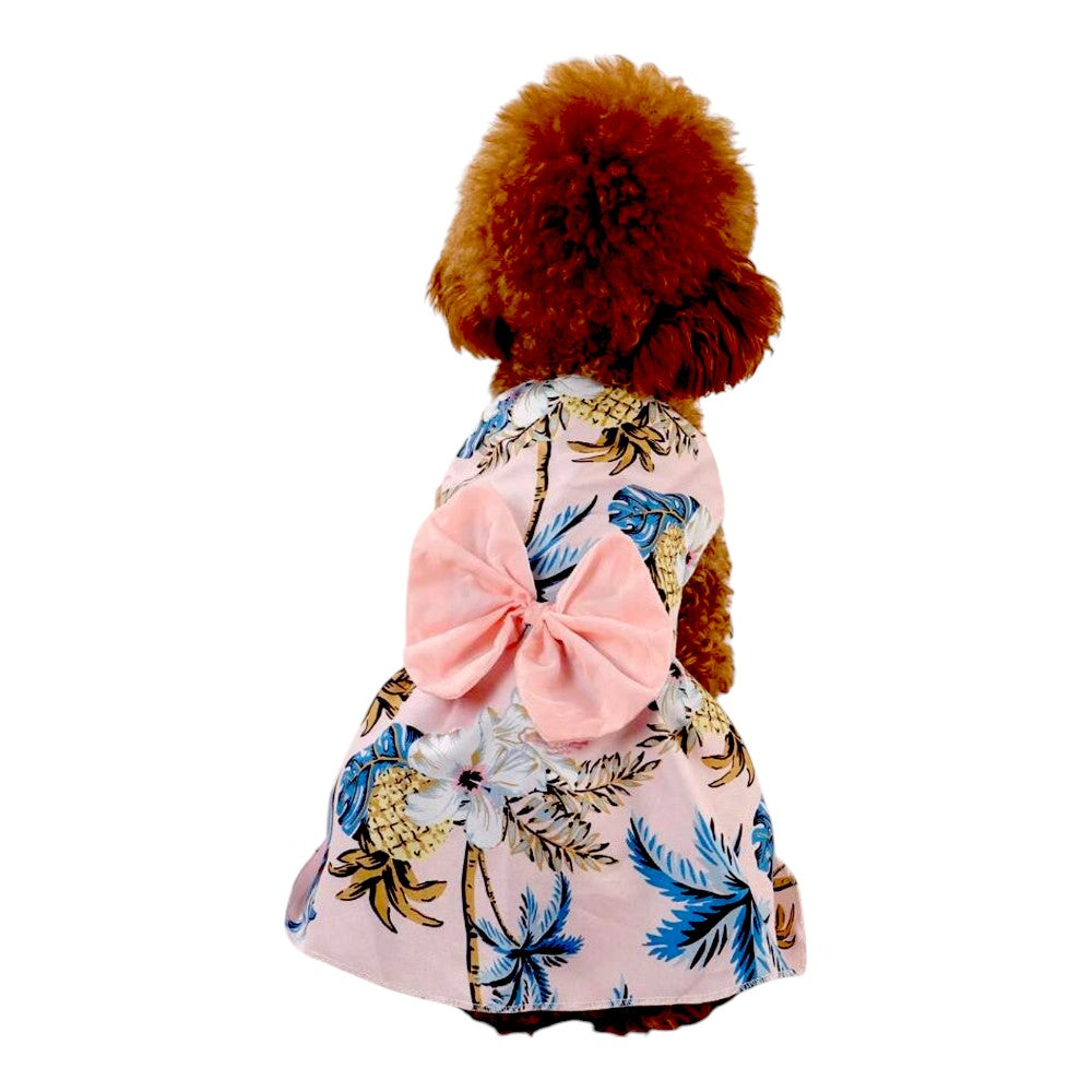 Vestido Palmeras Primavera Verano S