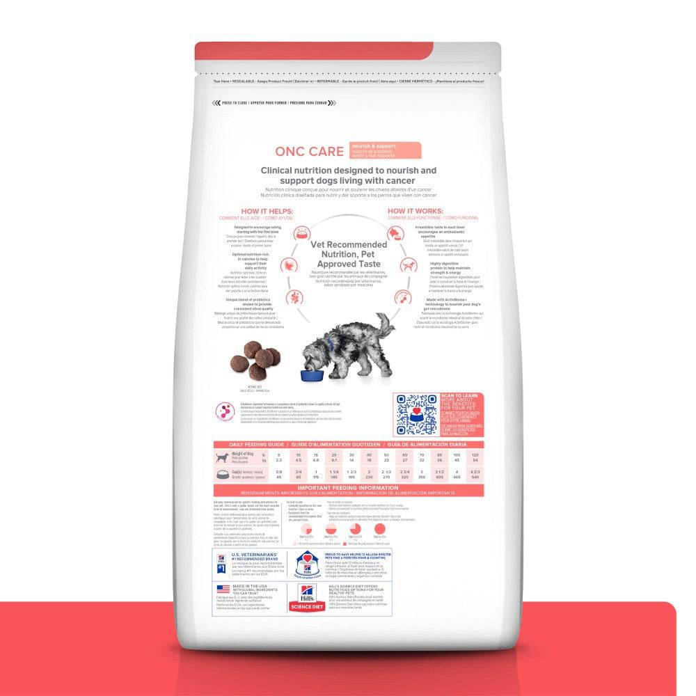 Hill's Prescription Diet ONC Care, Nutrición y Apoyo de Recuperación, para Perro, 2.7 Kg - AniMALL