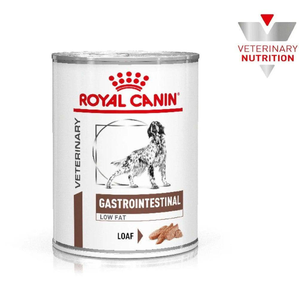 12 Latas Royal Canin Vet Gastrointestinal Low Fat Canine 385 gr - AniMALL