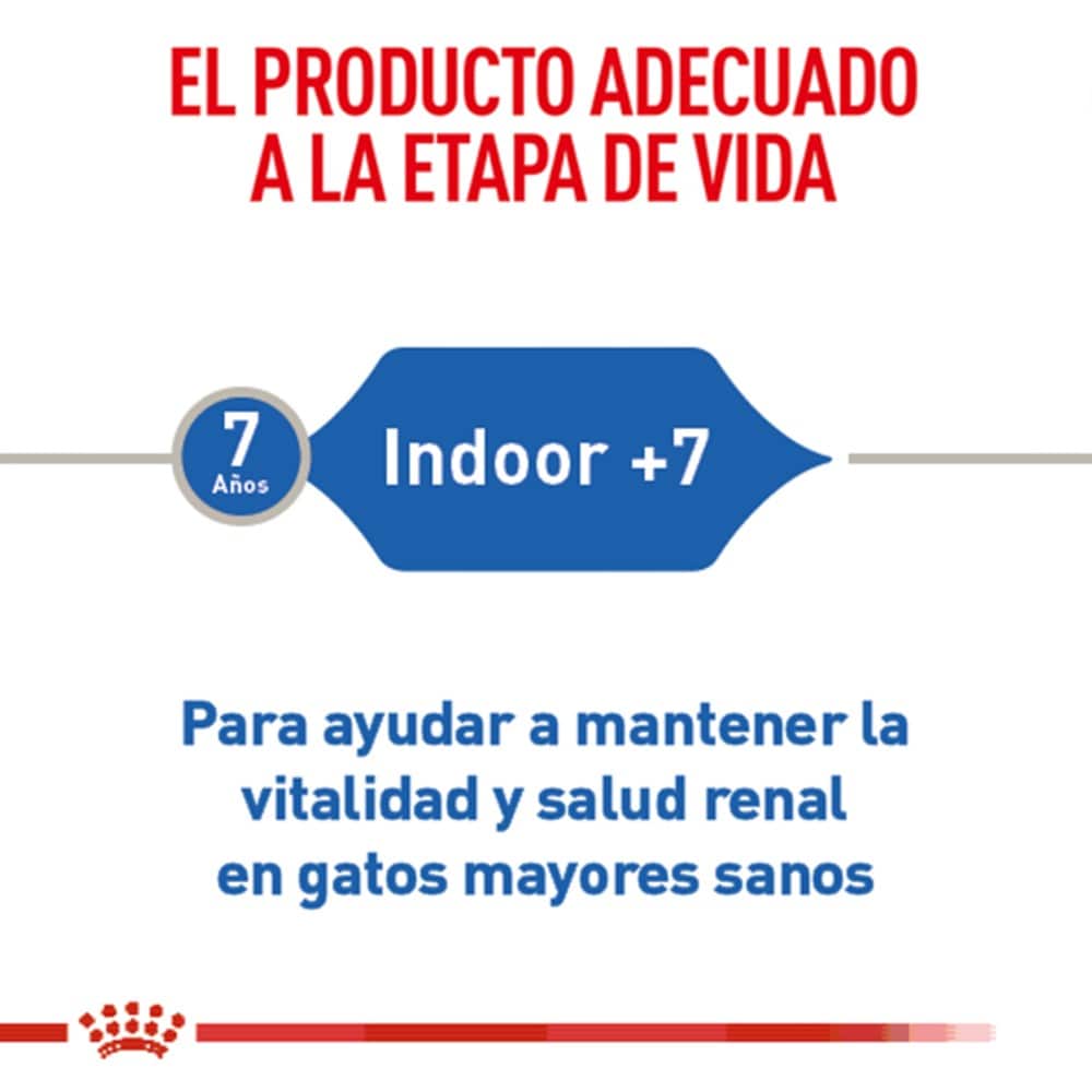 Royal Canin Alimento Seco Gato Senior Indoor 7+ 2.5 kg - AniMALL