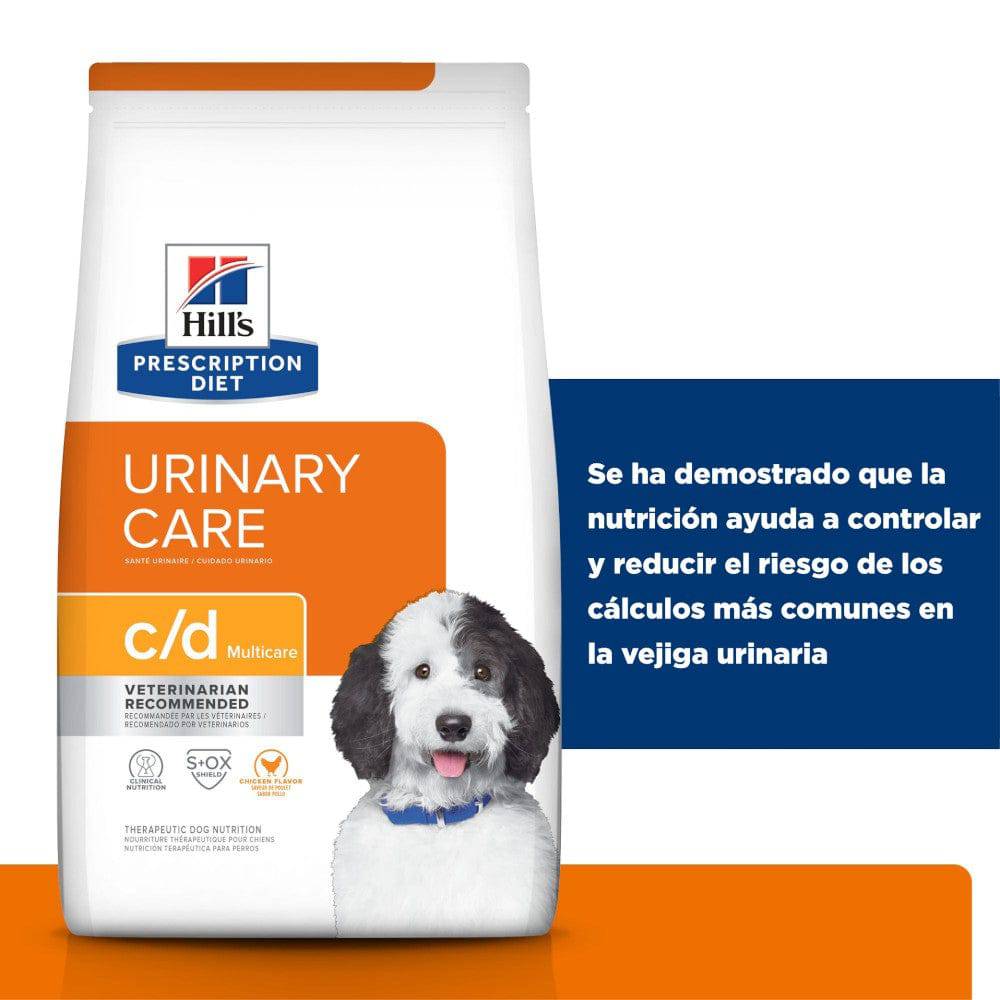 Hill's Prescription Diet c/d Multicare, Cuidado Urinario, para Perro, 3.9 Kg - AniMALL