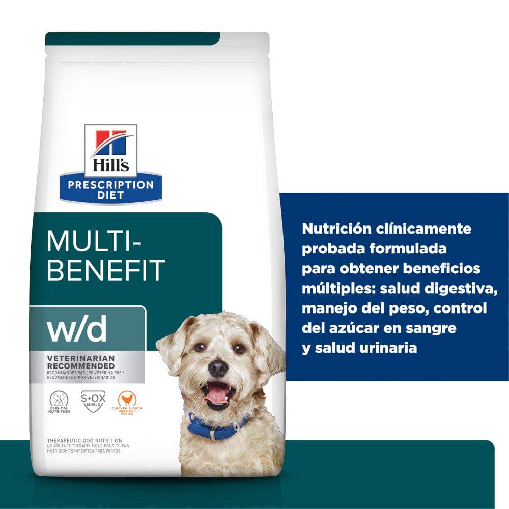 Hill's Prescription Diet w/d, Manejo Peso/Glucosa, para Perro, 3.9 Kg - AniMALL