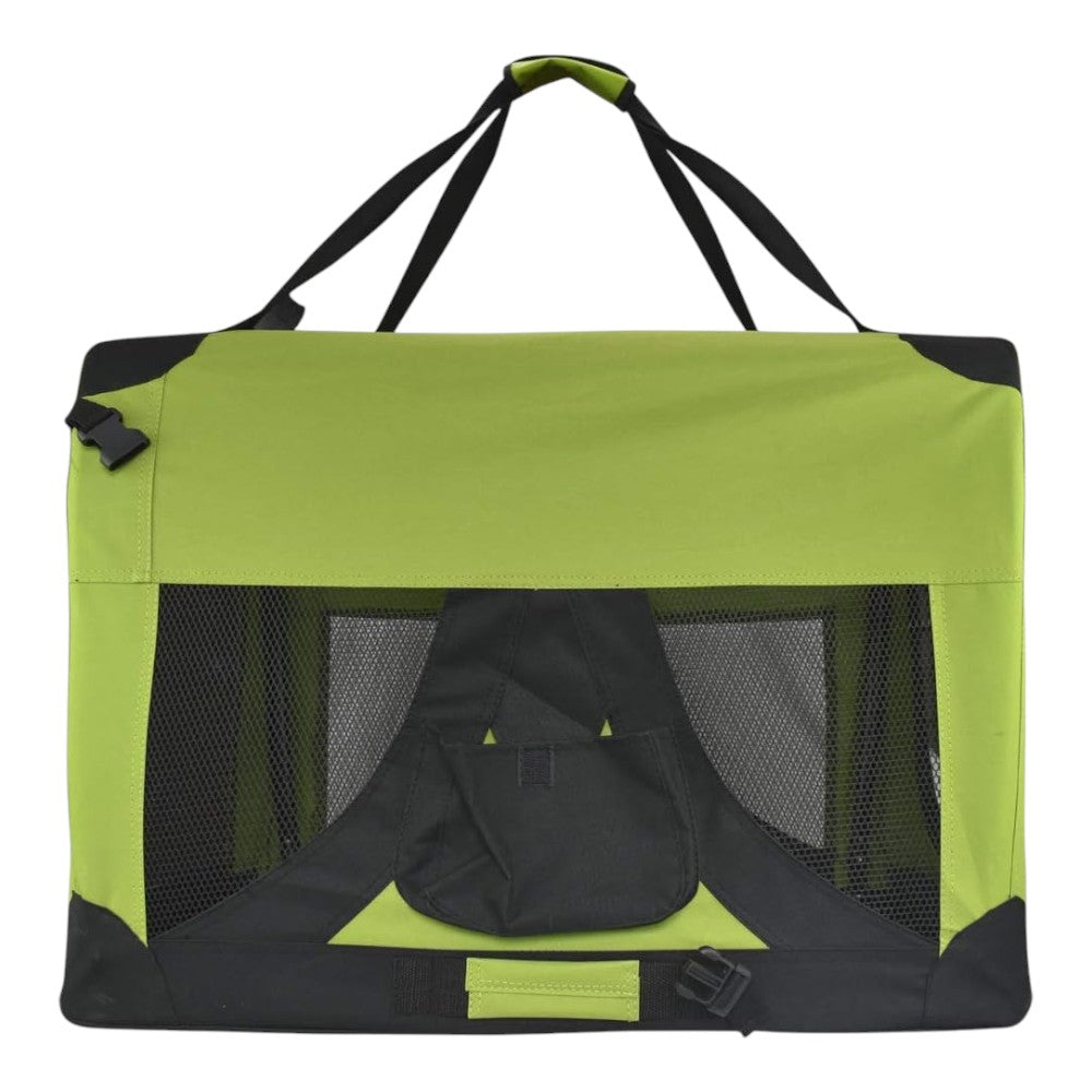 Transportadora Perrera Int Verde Grande - Fancy Pets