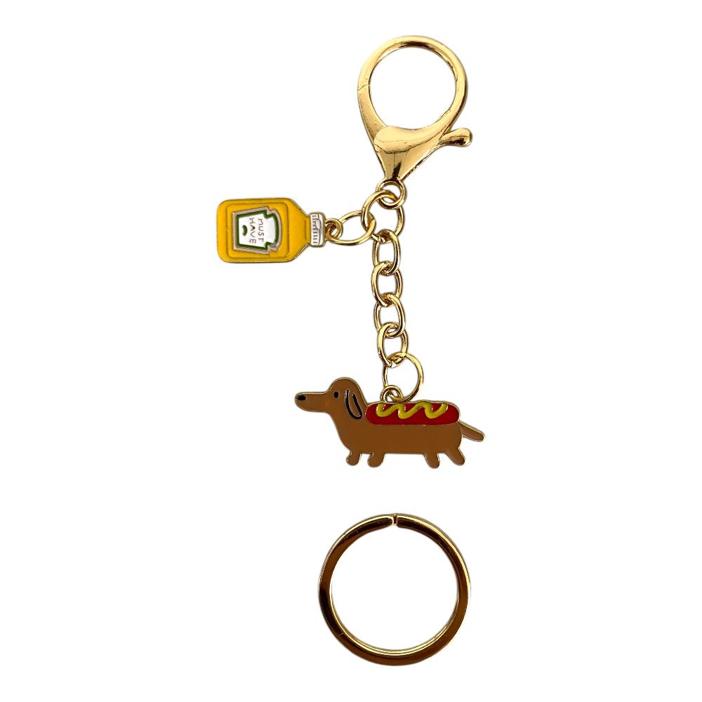 Llaveros de perros Dachshund Hot Dog para AniMallover
