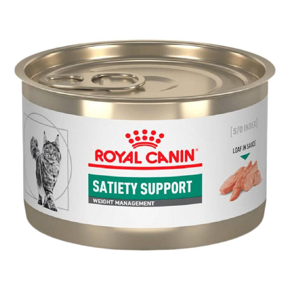 24 Latas Royal Canin Vet Satiety Support Felino 145 gr - AniMALL