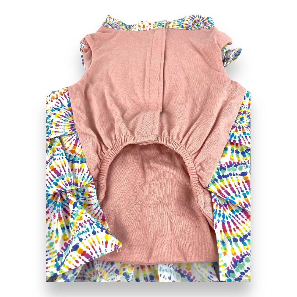 Vestido Macarena Arcoíris Talla 5 - AniMALL
