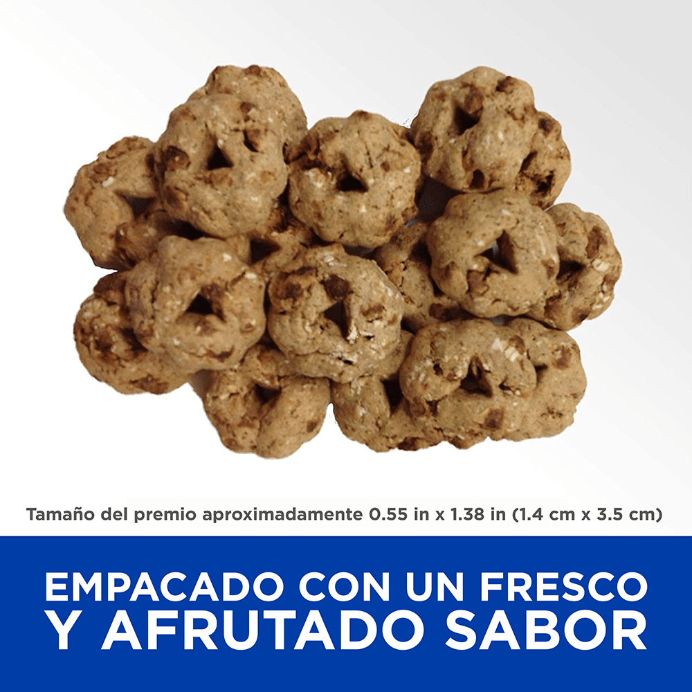 5 Hill's Natural Fruity Crunchy Snacks, premios para perro con arándanos y avena 230g - AniMALL