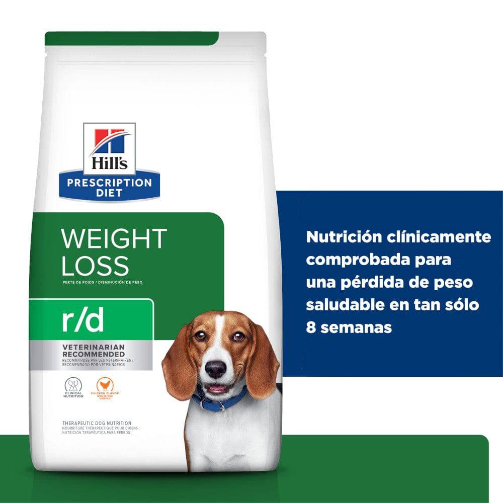Hill's Prescription Diet r/d, Pérdida de Peso, para Perro, 12.5 Kg - AniMALL