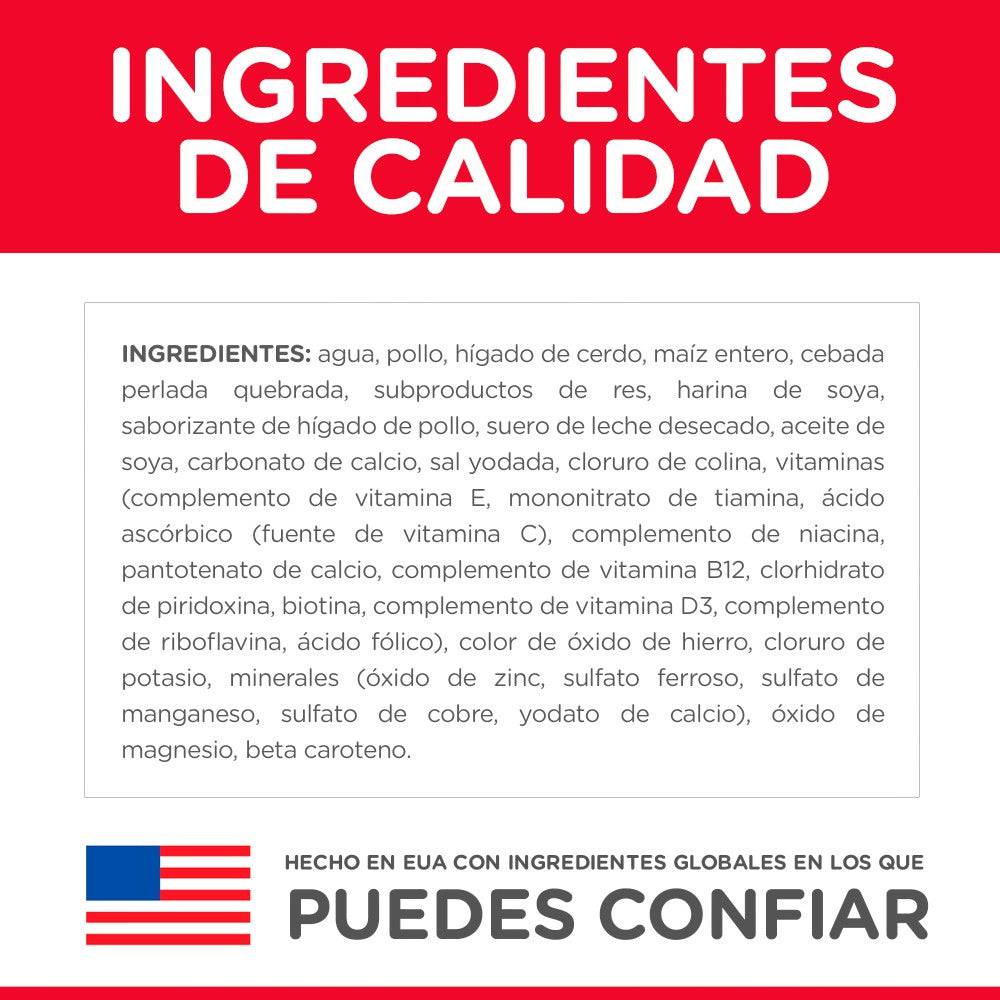 Lata Hill's Science Diet Adult, Alimento húmedo en lata para perro adulto sabor pollo 369g - AniMALL