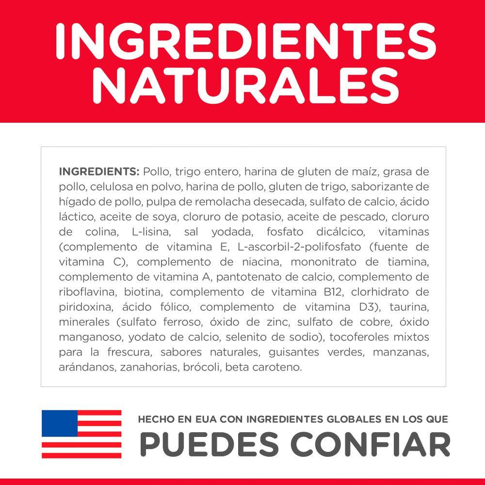 Hill's Science Diet Hairball Control, alimento de control de bolas de pelo para gatos adultos 7Kg - AniMALL