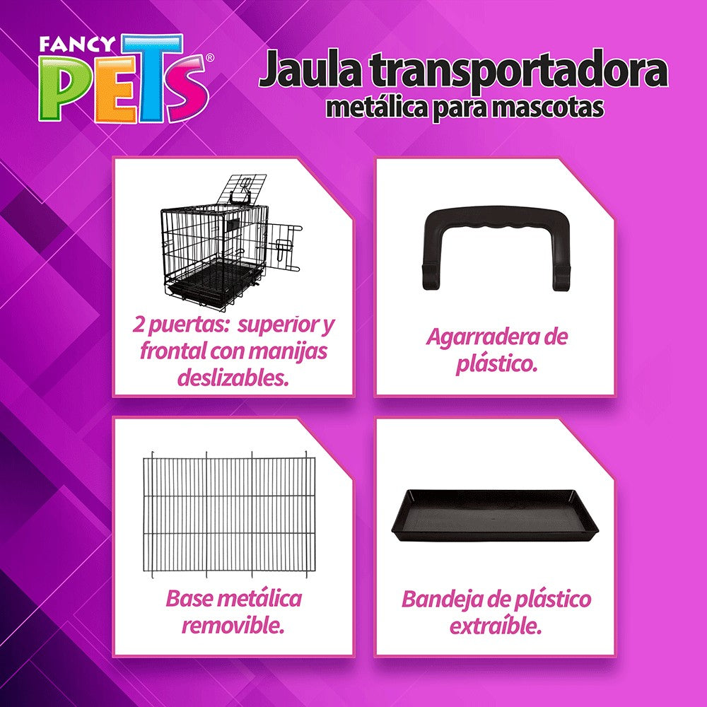 Fancy Pets Jaula Métalica Plegable XS