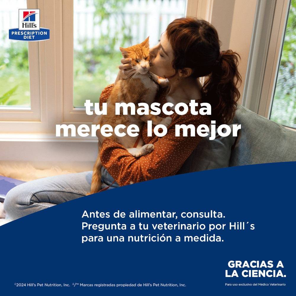 Hill's Prescription Diet Metabolic, Pérdida y Mantenimiento del Peso, para Gato, 3.9 Kg - AniMALL