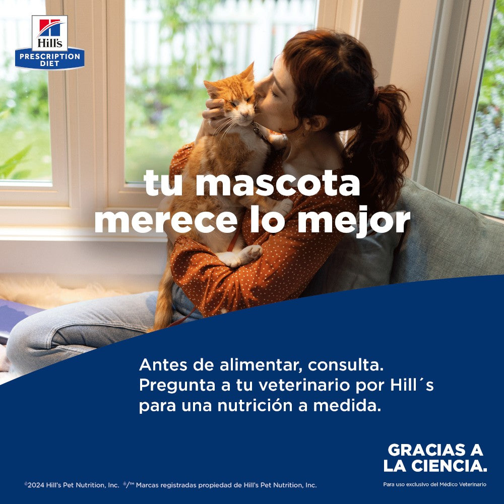 Hill's Prescription Diet k/d, Cuidado Renal, para Gato, 1.8 Kg - AniMALL