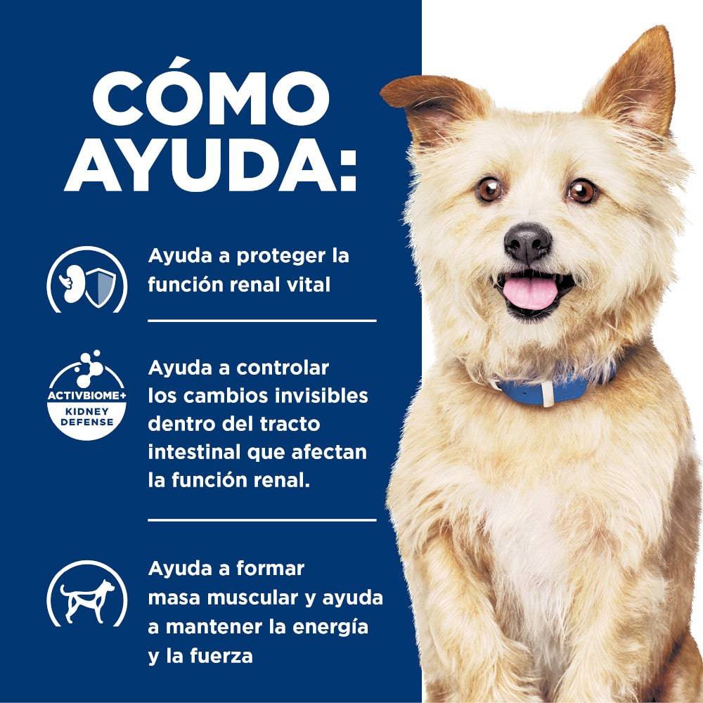 12 Latas Hill's Prescription Diet k/d, Cuidado Renal, para Perro con Pollo, 363 g - AniMALL
