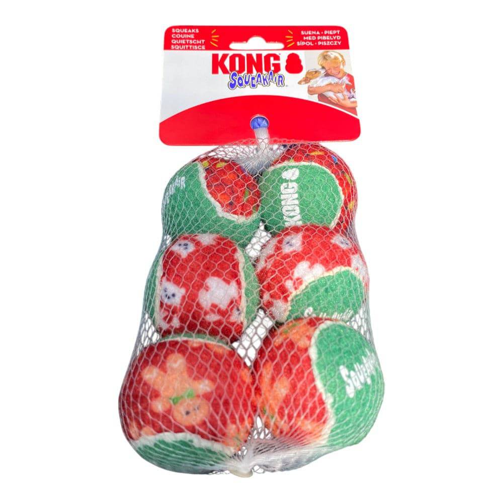 Juguete Navidad Squeakair 6 pelotas Chicas - AniMALL