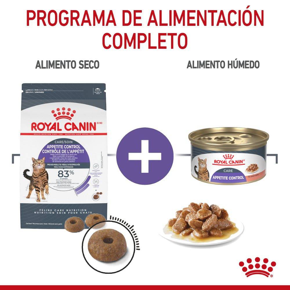 24 Latas Royal Canin Gato Appetite Control 85 gr - AniMALL