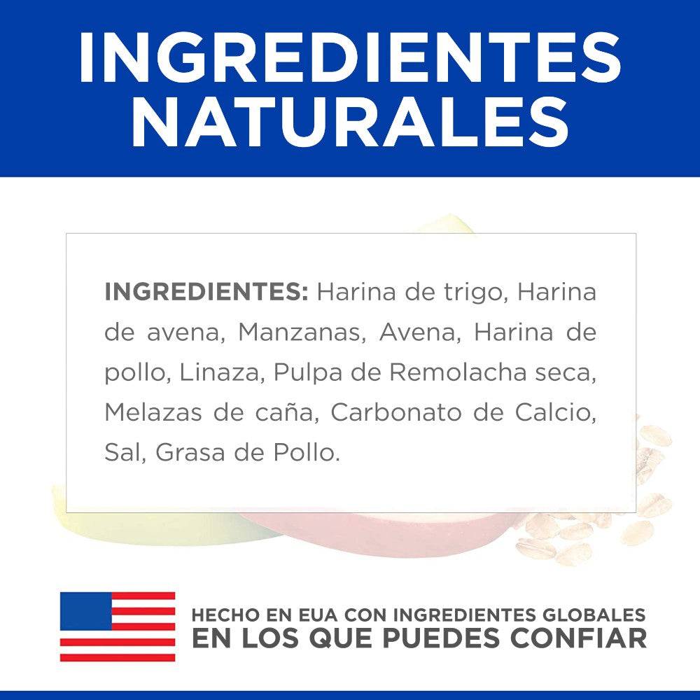 Hill's Natural Fruity Crunchy Snacks, premios para perro con manzana y avena para perro 230g - AniMALL