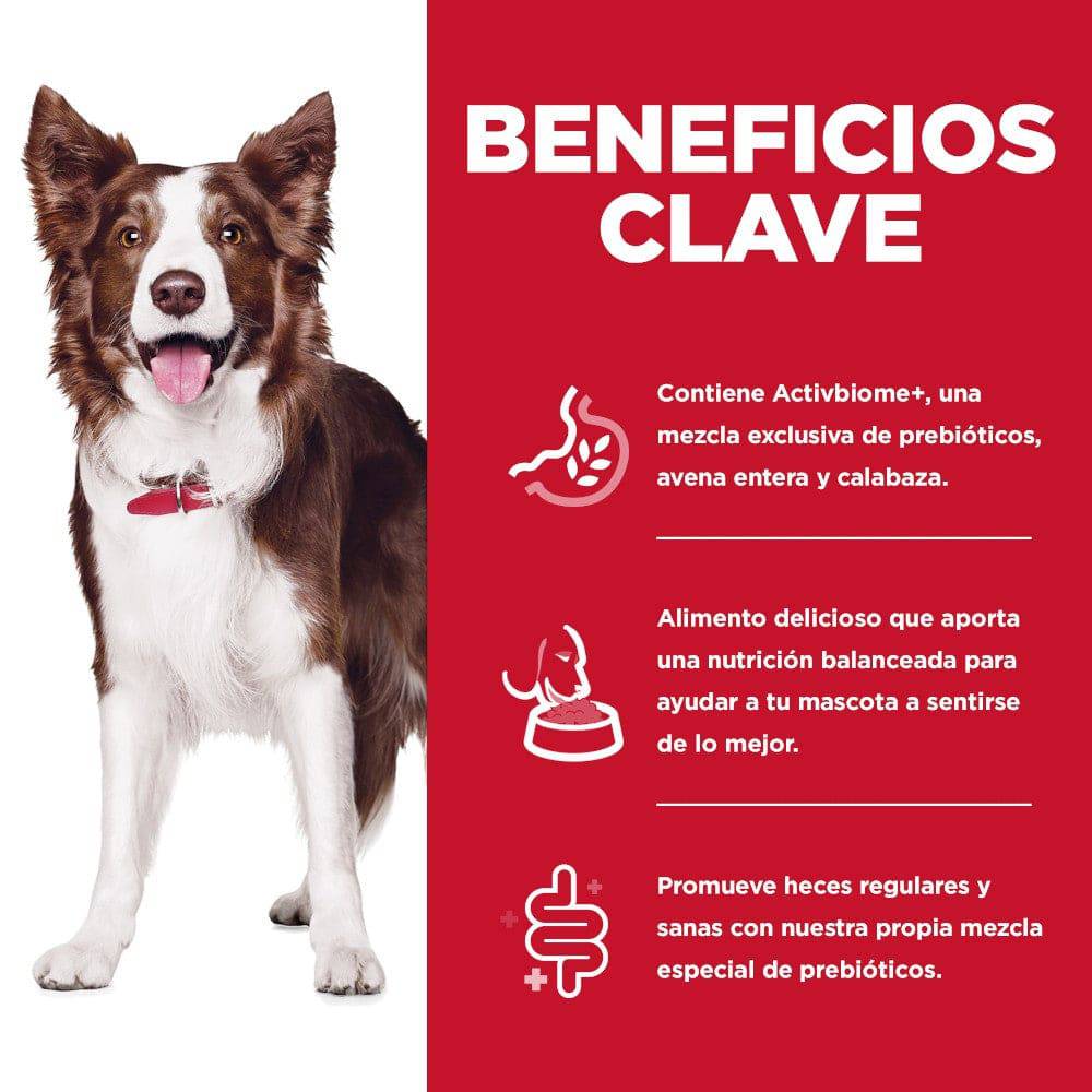 Hill's Science Diet Perfect Digestion, alimento de cuidado digestivo para perro adulto 10Kg - AniMALL
