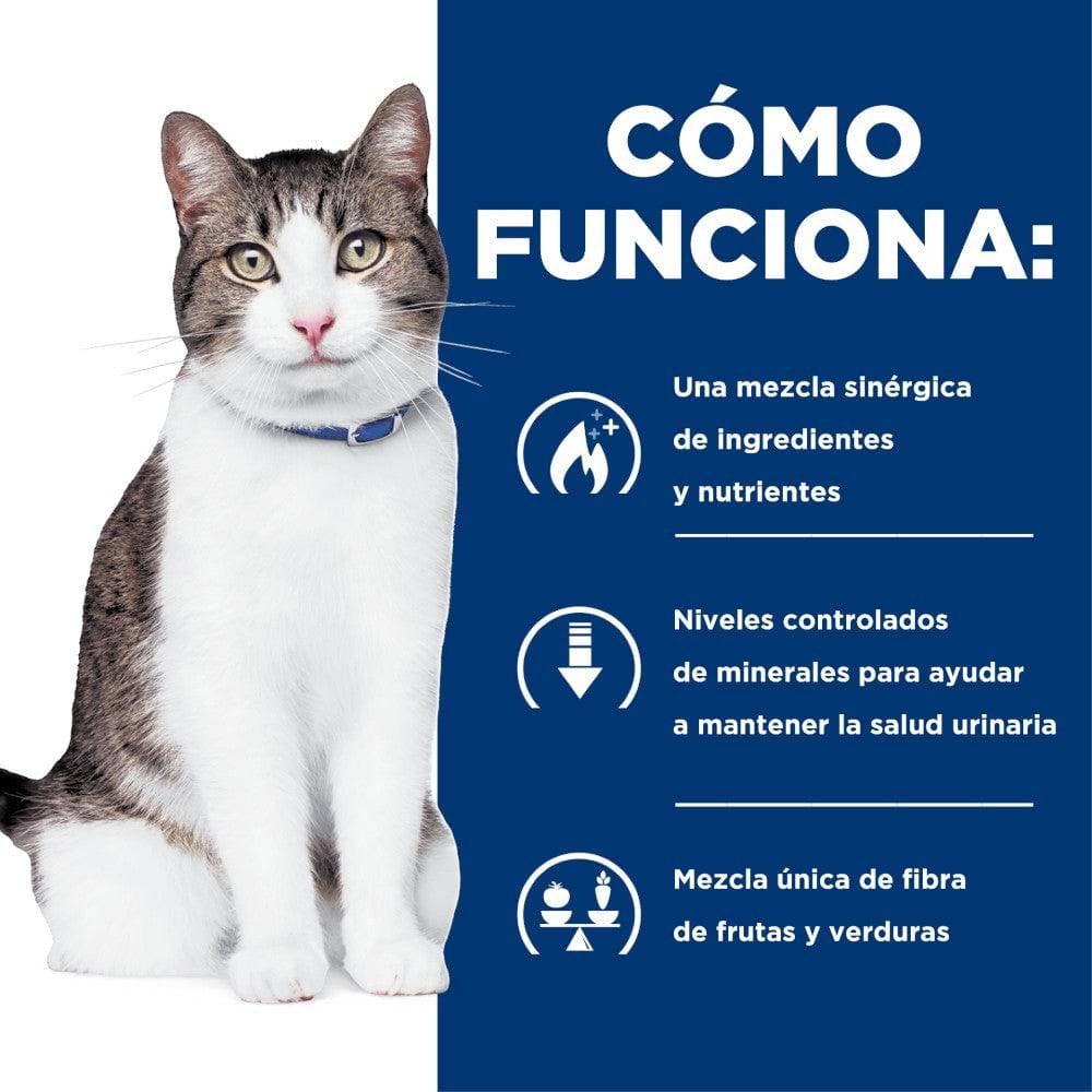 Hill's Prescription Diet c/d Multicare + Metabolic, Cuidado Urinario + Metabolic, para Gato, 2.9 Kg - AniMALL