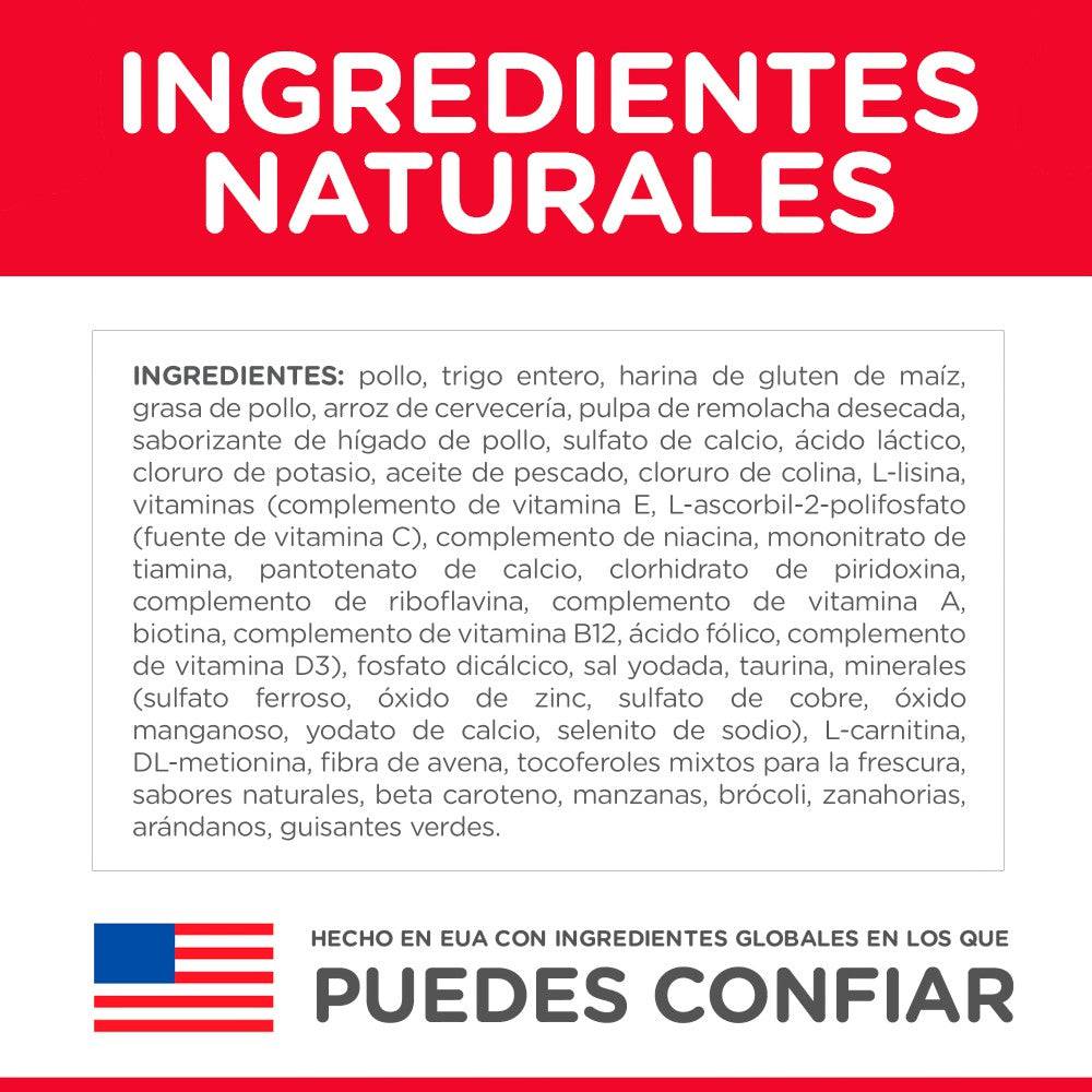 Hill's Science Diet Adult 7+, alimento saludable para gato senior  y fibras naturales 7.3Kg - AniMALL
