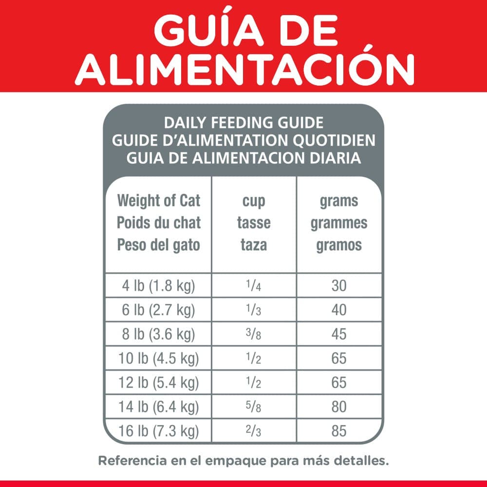 Hill's Science Diet Adult 7+, alimento saludable para gato senior  y fibras naturales 1.8Kg - AniMALL