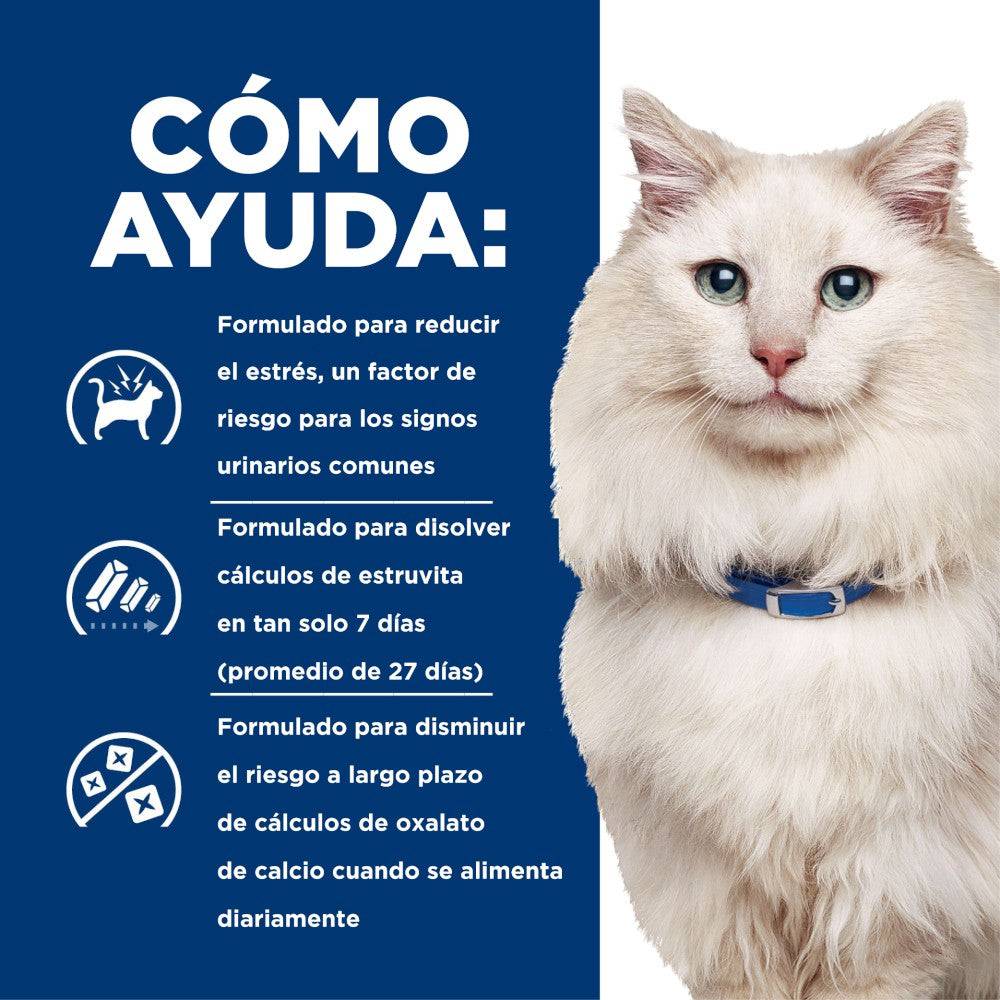 Hill's Prescription Diet c/d Multicare Stress, Cuidado Urinario, para Gato, 1.8 Kg - AniMALL