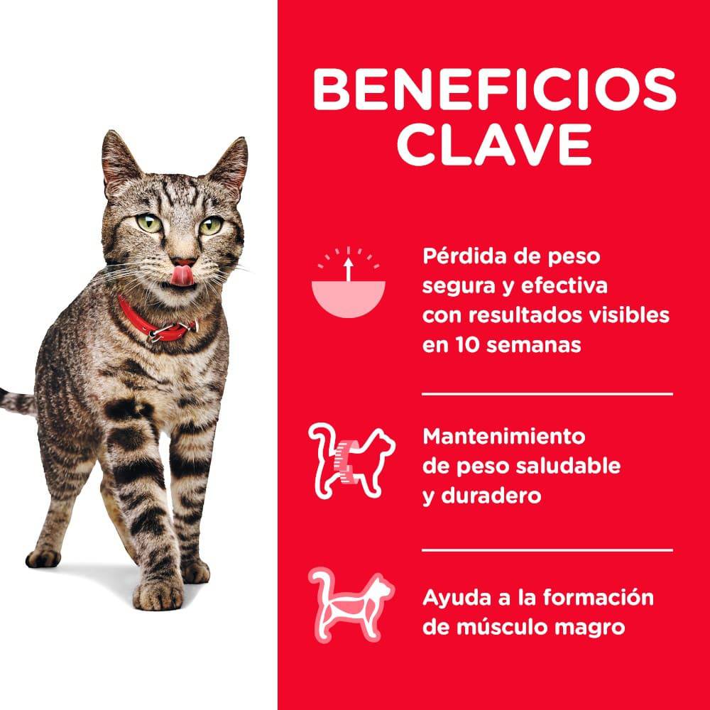 Hill's Science Diet Perfect Weight, alimento de control de peso para gato adulto 1.4Kg - AniMALL