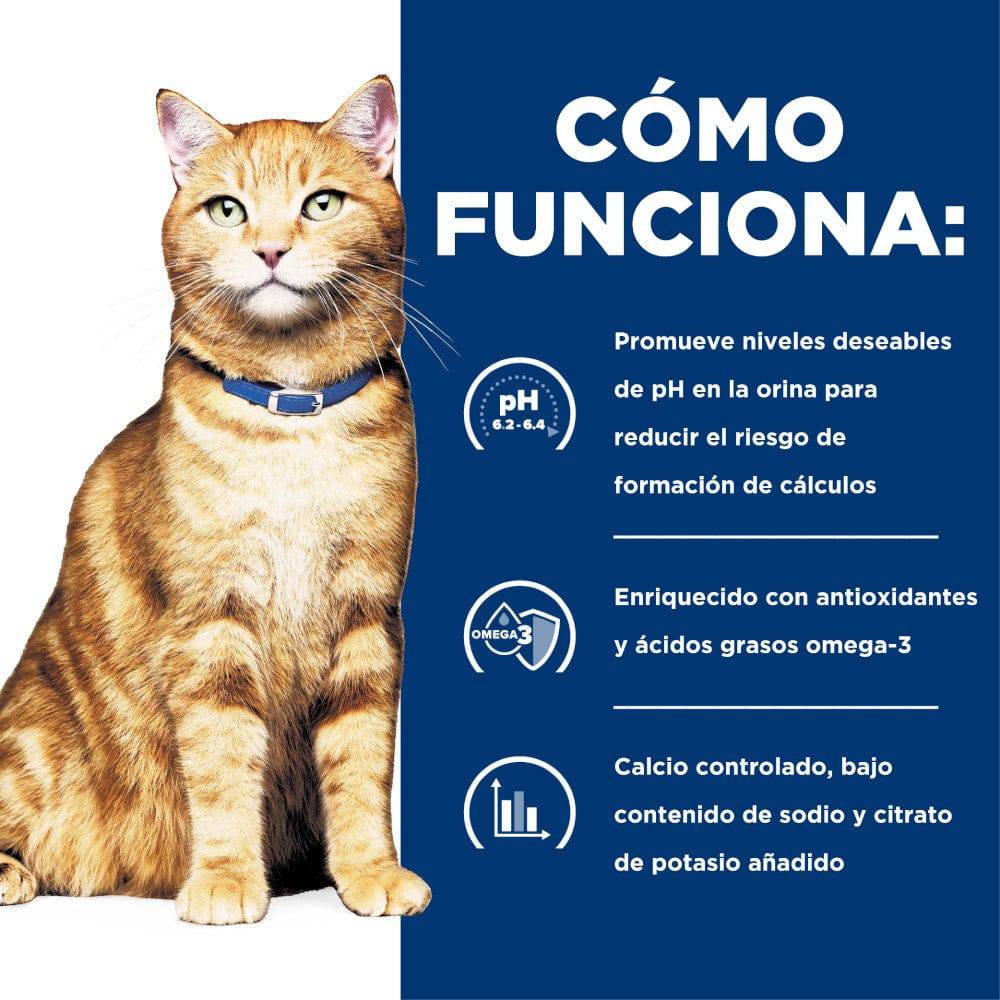 Hill's Prescription Diet c/d Multicare, Cuidado Urinario, para Gato, 1.8 Kg - AniMALL